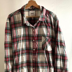 AERIE WOMEN'S OVERSIZED SLEEP SHIRT~SIZE X-LARGE!